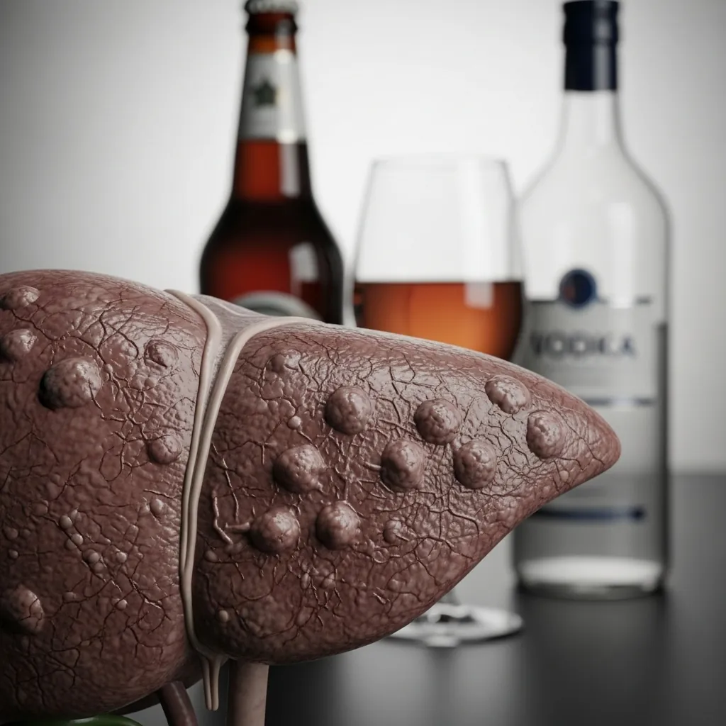 Alkohol a zdrowie wątroby: jak piwo, wino i wódka wpływają na twój organ?