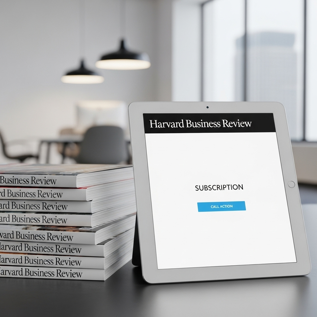 Jak zyskać przewagę z Harvard Business Review: wszystko o prenumeracie
